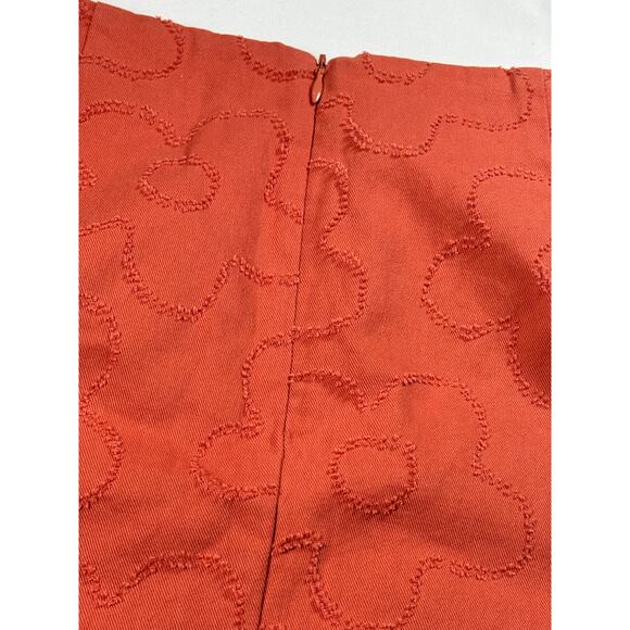 Atlar'd State orange cotton mini skirt NWT size M - Picture 7 of 7